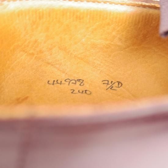 極美品★クロケット&ジョーンズ UK7/US7.5D【★コードバン/BROOKS BROTHERS別注】Peal&co ブルックスブラザーズ/Crockett&Jones★b448
