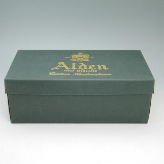 美品★オールデン 7D【★コードバン/希少!!レザーヒール仕様/5433】モディファイドラスト/Vチップ/Alden★b449