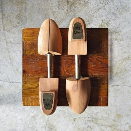 美品★オールデン Sサイズ【ロチェスター製★純正シューツリー/木製シューキーパー/ROCHESTER】ALDEN★b451