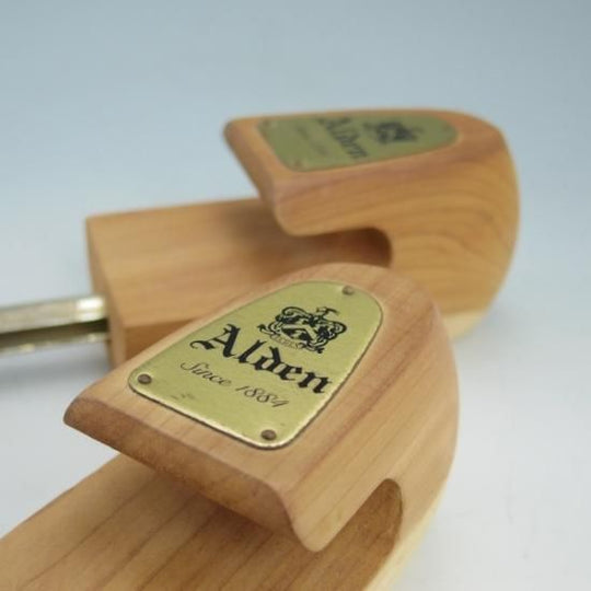 美品★オールデン Sサイズ【ロチェスター製★純正シューツリー/木製シューキーパー/ROCHESTER】ALDEN★b451