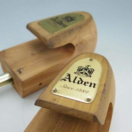 極上★オールデン Sサイズ【ロチェスター製★純正シューツリー/木製シューキーパー/ROCHESTER】ALDEN★b452