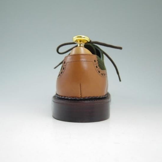 新品★(英)アルフレッド サージェント SIZE 7.5【★コンビ仕様!!ハロルド/HARROLD】スエード/カーフ/フルブローグ/Alfred Sargent★b457