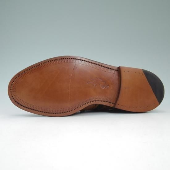新品★(英)アルフレッド サージェント SIZE 7.5【★コンビ仕様!!ハロルド/HARROLD】スエード/カーフ/フルブローグ/Alfred Sargent★b457