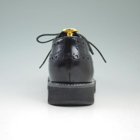 極美品★チャーチ(レディース) 24cm/SIZE 37【★INDIGO/インディゴ】ポリッシュドバインダーカーフ/フルブローグ/Church's★b459