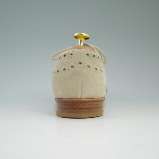 極美品★チャーチ(レディース) 24cm/SIZE 37【★BURWOOD 3W/バーウッド】スエード/フルブローグ/ウイングチップ/Church's★b461