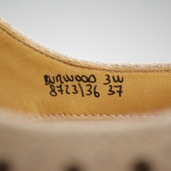極美品★チャーチ(レディース) 24cm/SIZE 37【★BURWOOD 3W/バーウッド】スエード/フルブローグ/ウイングチップ/Church's★b461