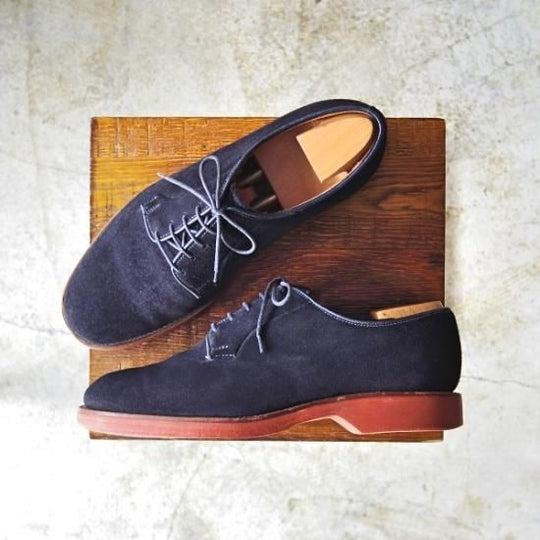 極上★クロケット&ジョーンズ 6E【★LANARK/ユナイテッドアローズ別注】335ラスト/プレーントゥ/UNITED ARROWS/Crockett&Jones★b463