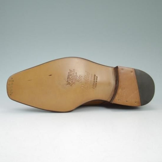 未使用品★(伊)ボリーニ SIZE 40【高級★グッドイヤーアルタッコ製法】プレーントゥ/BOLLINI★b464