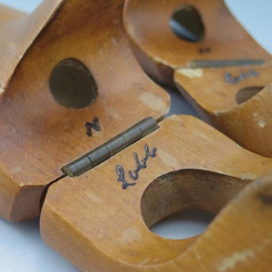 ★ジョンロブ パリ UK7.5程度【★希少!!ビスポーク用シューツリー】純正シューツリー/木製シューキーパー/JOHN LOBB PARIS★b465