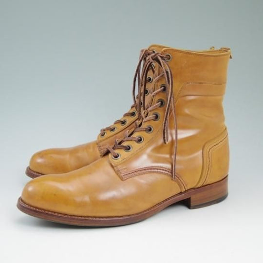 極上★ショセ 26.5cm/43【コードバン仕様★ナチュラルカラー】c-7060/ブーツ/chausser★b474