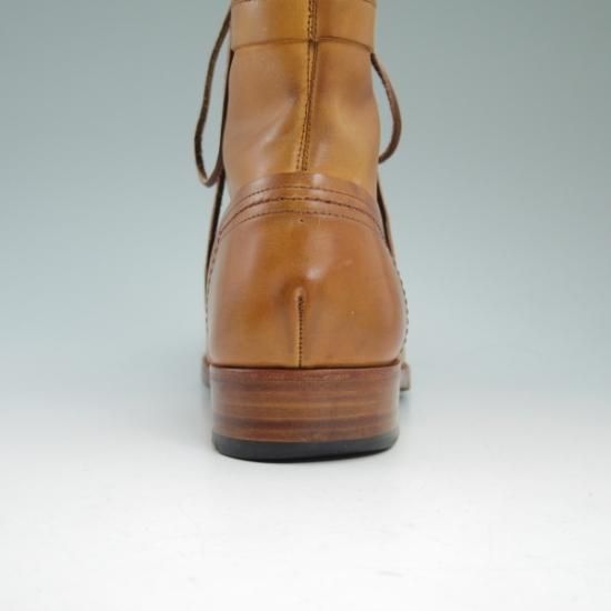 極上★ショセ 26.5cm/43【コードバン仕様★ナチュラルカラー】c-7060/ブーツ/chausser★b474