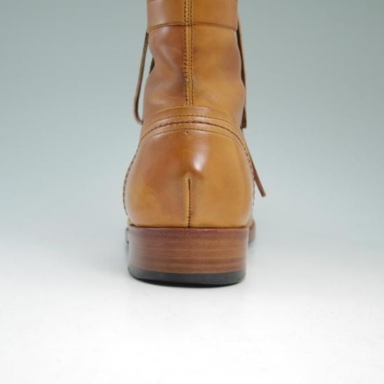 極上★ショセ 26.5cm/43【コードバン仕様★ナチュラルカラー】c-7060/ブーツ/chausser★b474