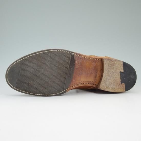 極上★ショセ 26.5cm/43【コードバン仕様★ナチュラルカラー】c-7060/ブーツ/chausser★b474