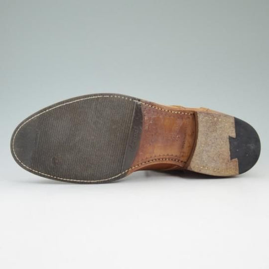 極上★ショセ 26.5cm/43【コードバン仕様★ナチュラルカラー】c-7060/ブーツ/chausser★b474