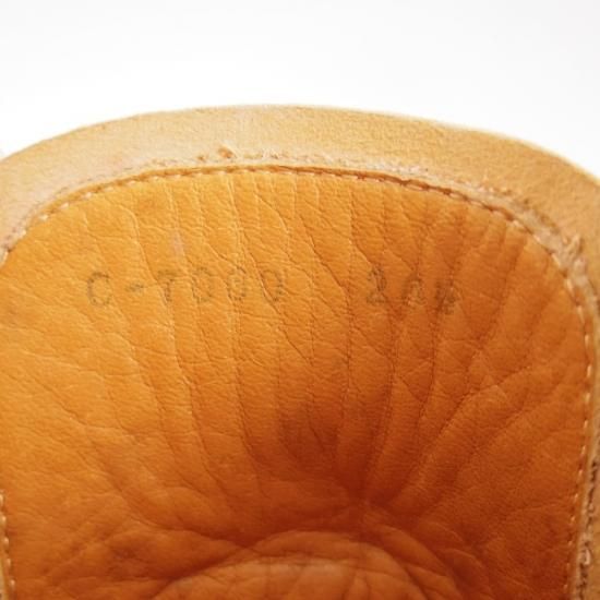 極上★ショセ 26.5cm/43【コードバン仕様★ナチュラルカラー】c-7060/ブーツ/chausser★b474