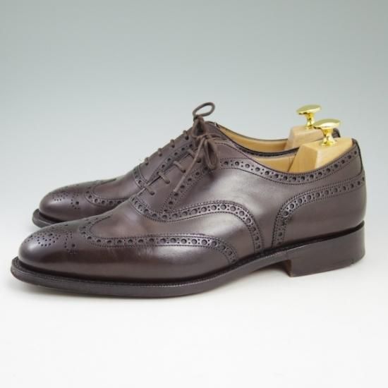 美品★チャーチ 70F/UK7【★チェットウィンド/CHETWYND】173ラスト/5都市ロゴ/フルブローグ/Church's★b483