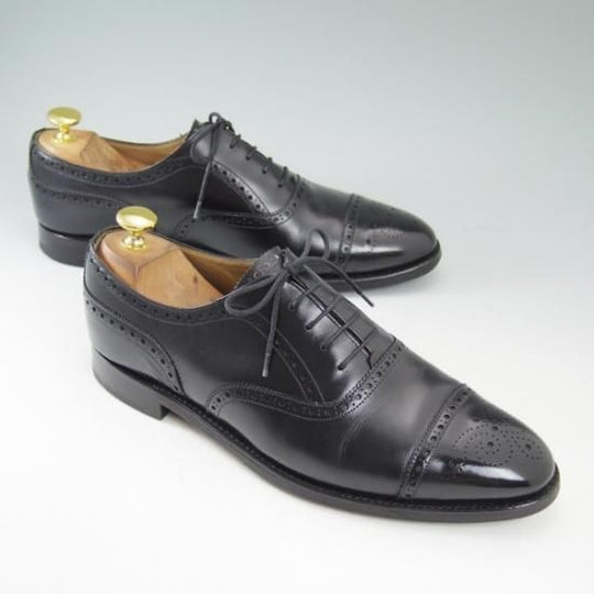 ★(英)チーニー製 9.5E【★ロイドフットウェア別注/Lloyd Footwear】Mシリーズ/セミブローグ/CHEANEY★b488