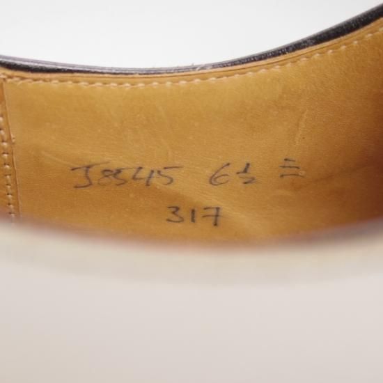 新品★クロケット&ジョーンズ 6.5E【★Lloyd Footwear別注/スペードソール】317ラスト/Jシリーズ/ロイドフットウェア/Crockett&Jones★b491