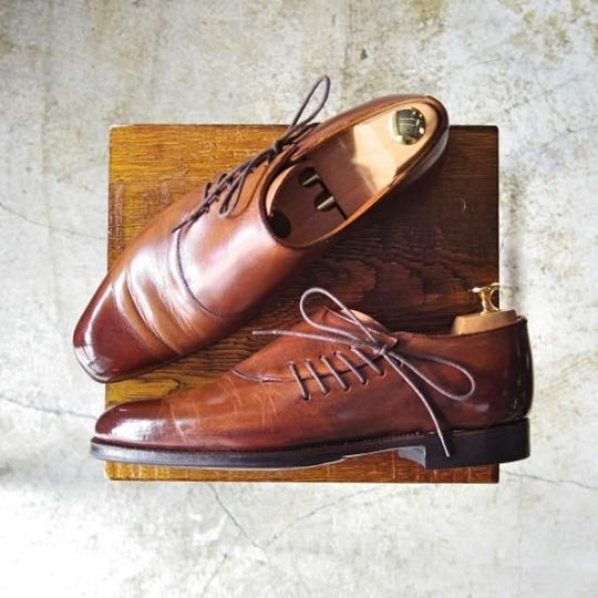 極上★(英)グレンソン 8D【★最上級マスターピース/Paul Stuart別注/ポールスチュアート】Stuart Choice/8105/サイドレース/GRENSON★b493