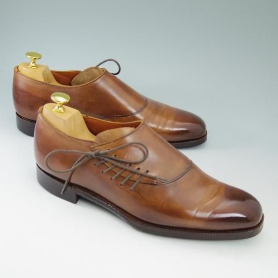 極上★(英)グレンソン 8D【★最上級マスターピース/Paul Stuart別注/ポールスチュアート】Stuart Choice/8105/サイドレース/GRENSON★b493