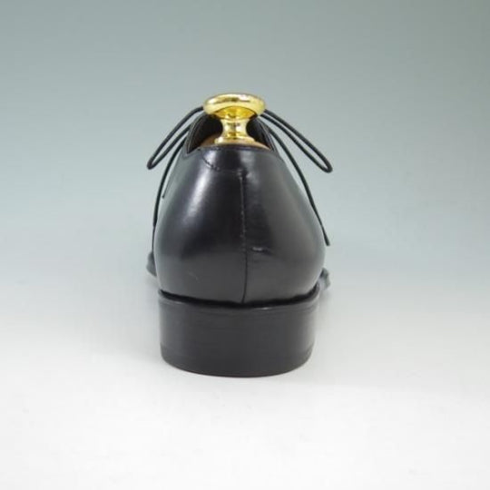 新品★(伊)アンジェロ マネッティ SIZE 7.5【定10万程度★グッドイヤー製法】カーフ/Vフロント/プレーントゥ/Angiolo Manetti★b494