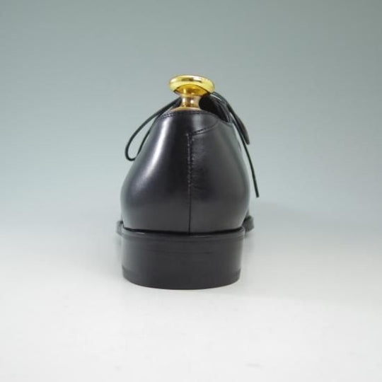 新品★(伊)アンジェロ マネッティ SIZE 7.5【定10万程度★グッドイヤー製法】カーフ/Vフロント/プレーントゥ/Angiolo Manetti★b494