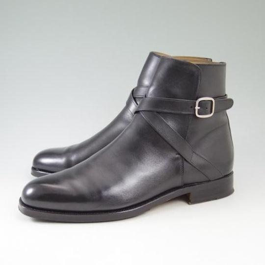 極美品★(伊)F.LLI ジャコメッティ SIZE 40【定価13.5万円★カーフ/FG337】ジョッパー ブーツ/フラテッリ/Giacometti★b495