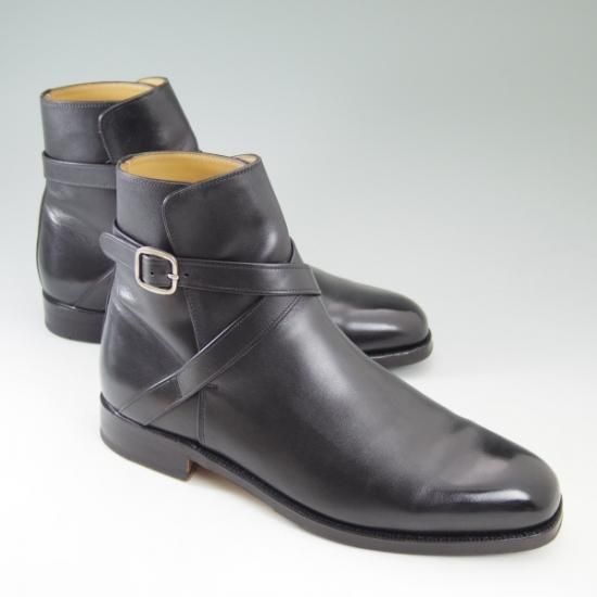 極美品★(伊)F.LLI ジャコメッティ SIZE 40【定価13.5万円★カーフ/FG337】ジョッパー ブーツ/フラテッリ/Giacometti★b495