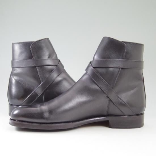 極美品★(伊)F.LLI ジャコメッティ SIZE 40【定価13.5万円★カーフ/FG337】ジョッパー ブーツ/フラテッリ/Giacometti★b495