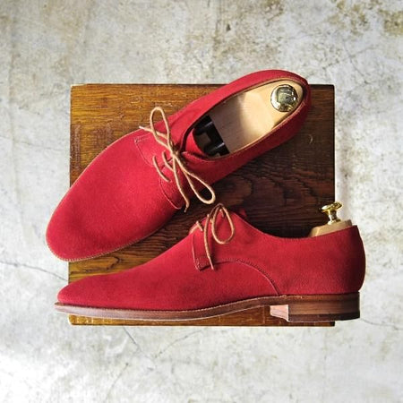 美品★クロケット&ジョーンズ 7.5E【★希少カラー!!NEWQUAY/ニューキー】スエード/240ラスト/プレーントゥ/Crockett&Jones★b499