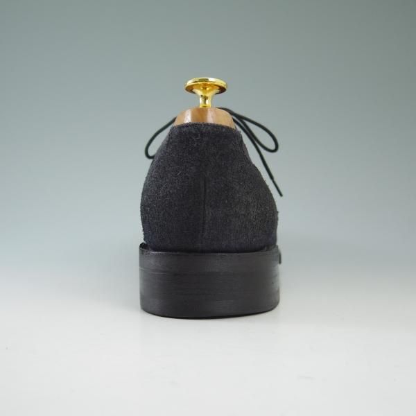 美品★パラブーツ SIZE 7.5【★希少!!ドレス仕様シャンボード/CHAMBORD】アクティブソール/濃紺/スエード/Uチップ/Paraboot★b500