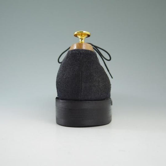 美品★パラブーツ SIZE 7.5【★希少!!ドレス仕様シャンボード/CHAMBORD】アクティブソール/濃紺/スエード/Uチップ/Paraboot★b500