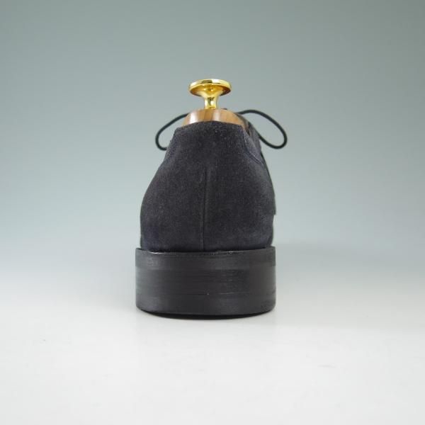 美品★パラブーツ SIZE 7.5【★希少!!ドレス仕様シャンボード/CHAMBORD】アクティブソール/濃紺/スエード/Uチップ/Paraboot★b500