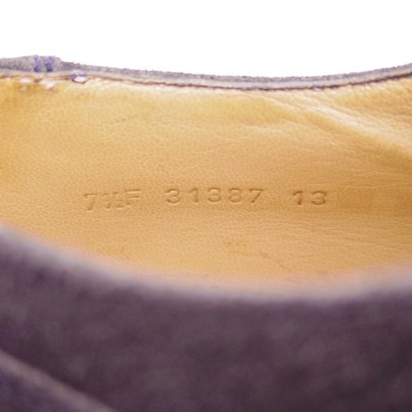 美品★パラブーツ SIZE 7.5【★希少!!ドレス仕様シャンボード/CHAMBORD】アクティブソール/濃紺/スエード/Uチップ/Paraboot★b500