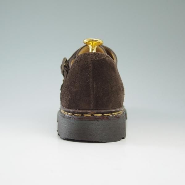 美品★パラブーツ SIZE 6【★ウィリアム/WILLIAM】マルシェソール/スエード/ダブルモンク/Paraboot★b501