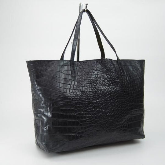極上★フェリージ/Felisi【定価7.5万円★トートバッグ/11-91】レザー クロコ トート バッグ/ユニセックス/メンズ&レディース/ビジネス★N4904