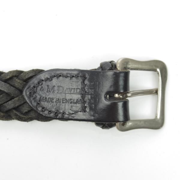 極上★J&Mデヴィッドソン  28インチ/70cm【メッシュベルト★英国製】ユニセックス/メンズ＆レディース兼用/メッシュベルト/ベルト/J&M Davidson★b471