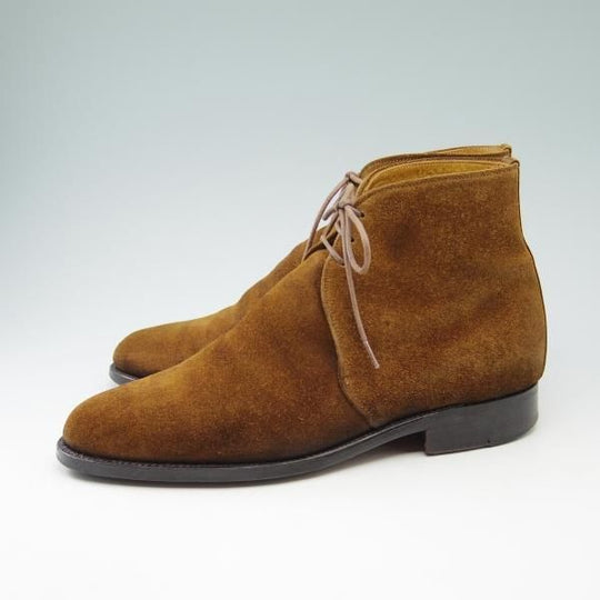 極上★トリッカーズ SIZE 7【★トレーディングポスト別注/ジョージブーツ】Trading Post/スエード/チャッカ ブーツ/Tricker's★b504