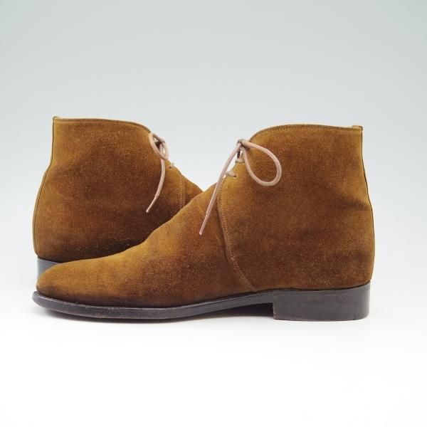 極上★トリッカーズ SIZE 7【★トレーディングポスト別注/ジョージブーツ】Trading Post/スエード/チャッカ ブーツ/Tricker's★b504