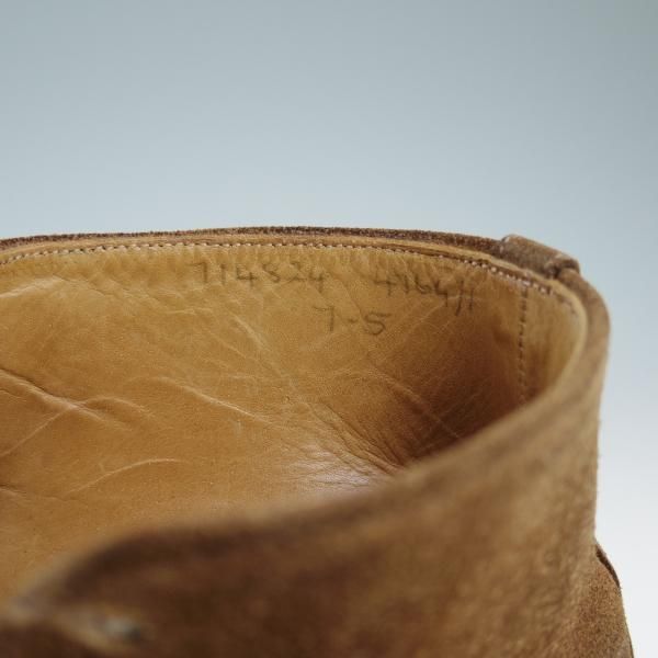 極上★トリッカーズ SIZE 7【★トレーディングポスト別注/ジョージブーツ】Trading Post/スエード/チャッカ ブーツ/Tricker's★b504