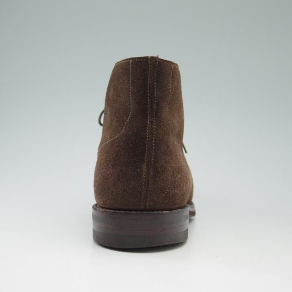 美品★クロケット&ジョーンズ 7.5E【★(英)ポールセンスコーン×(英)ダンヒル別注】チャッカブーツ/スエード/DUNHILL/Crockett&Jones★b505