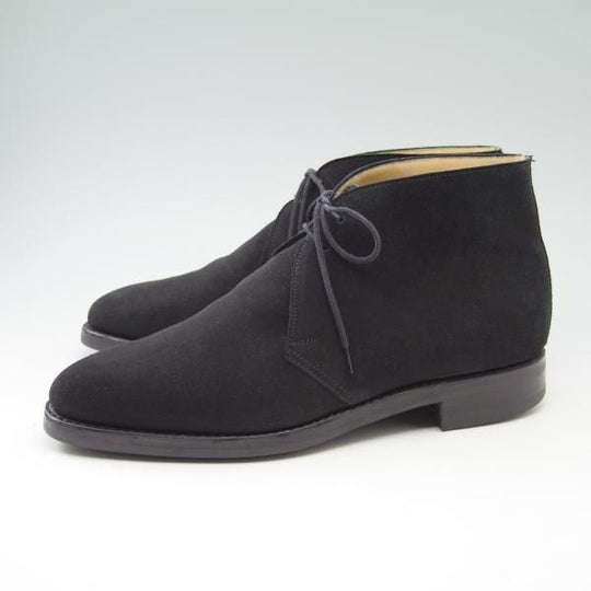 極上★クロケット&ジョーンズ 6.5E【★バーニーズNY別注/ダイナイトソール】EVESHAM/スエード/チャッカブーツ/Crockett&Jones★b507