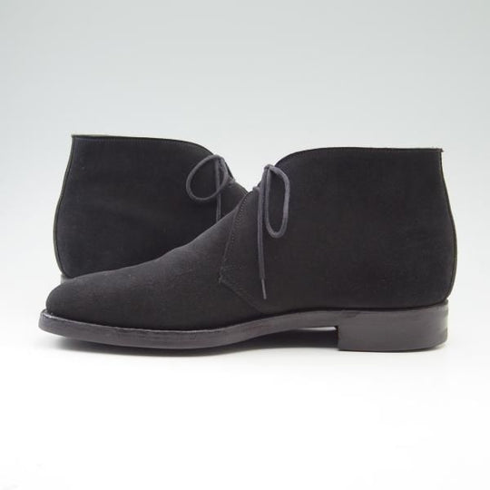 極上★クロケット&ジョーンズ 6.5E【★バーニーズNY別注/ダイナイトソール】EVESHAM/スエード/チャッカブーツ/Crockett&Jones★b507