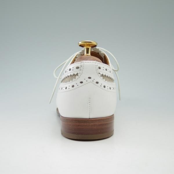 極上★チャーチ(レディース) 24.5cm/SIZE 37.5【★コンビ仕様!!BURWOOD 3W/バーウッド】フルブローグ/ウイングチップ/Church's★b509