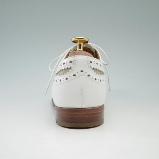 極上★チャーチ(レディース) 24.5cm/SIZE 37.5【★コンビ仕様!!BURWOOD 3W/バーウッド】フルブローグ/ウイングチップ/Church's★b509