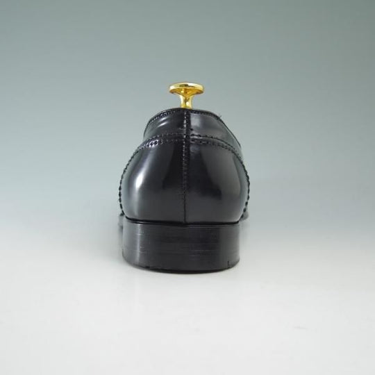 極美品★オールデン 10.5E【★コードバン/6845/フルストラップ仕様】アバディーンラスト/コインローファー/Alden★b511