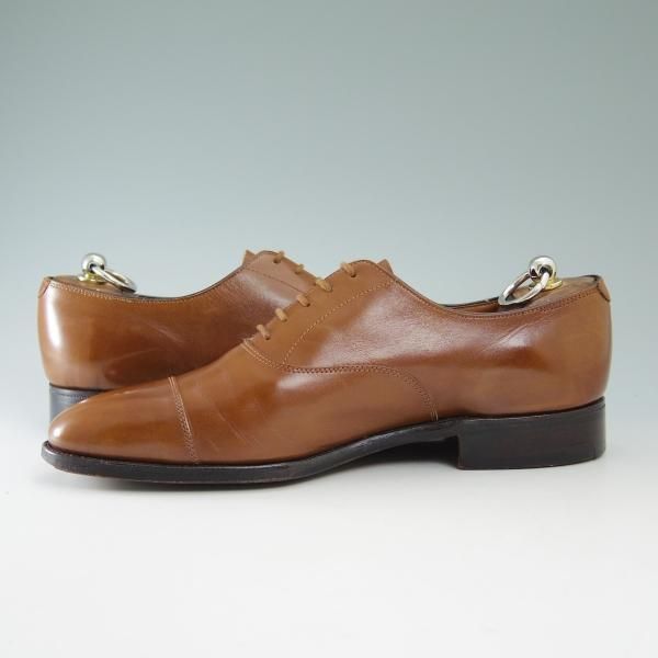 極上★ジョンロブ 7.5E【★旧ロゴ仕様!!CITY/シティ】236ラスト/ストレートチップ/JOHN LOBB★b514