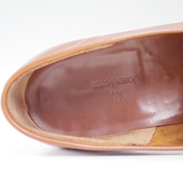 ★ジョンロブ 8.5EE【定価20万円程度★スキンステッチ仕様/ASHLEY/アシュレイ】4596ラスト/コインローファー/JOHN LOBB★b515