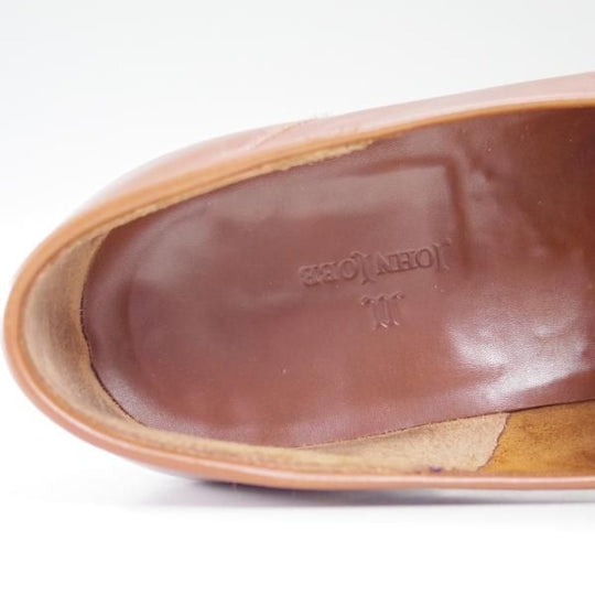 ★ジョンロブ 8.5EE【定価20万円程度★スキンステッチ仕様/ASHLEY/アシュレイ】4596ラスト/コインローファー/JOHN LOBB★b515