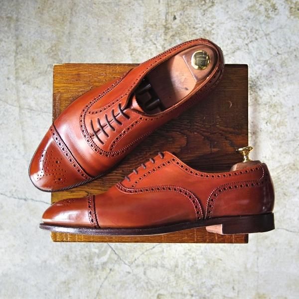 美品★クロケット&ジョーンズ 9.5E【★マスターロイド/BERKELEY/ロイドフットウェア別注】330ラスト/Crockett＆Jones★b516